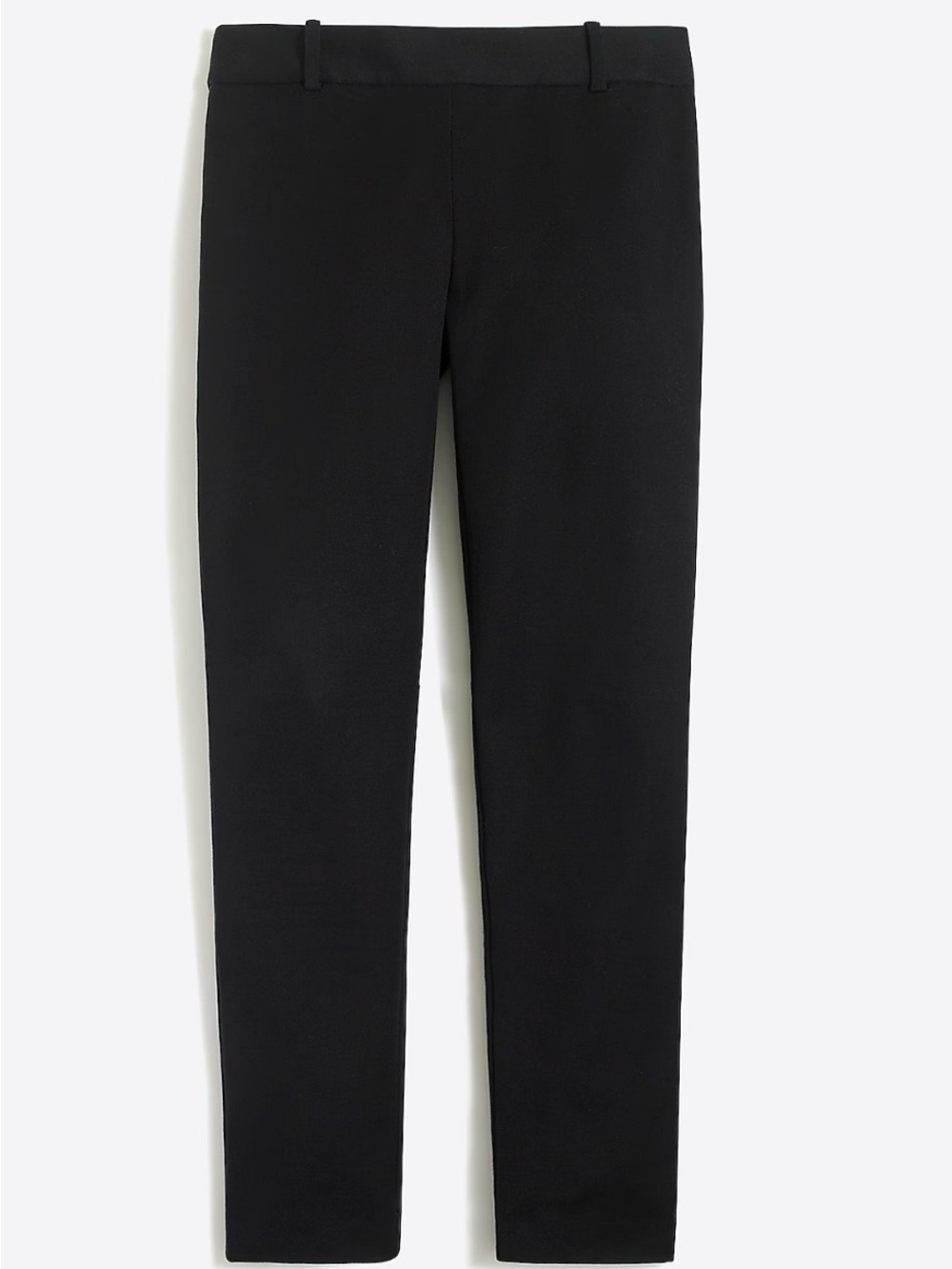 J. Crew Winnie Pant in Stretch Cotton - Black